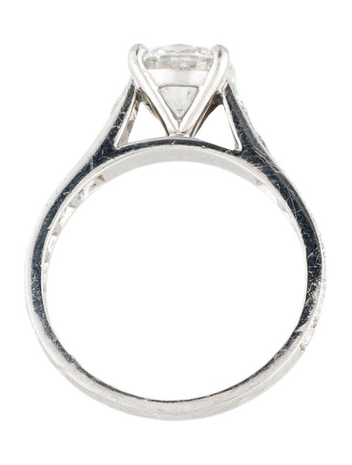 Van Cleef & Arpels Platinum 1.00ct Romance Solitaire Engagement Ring