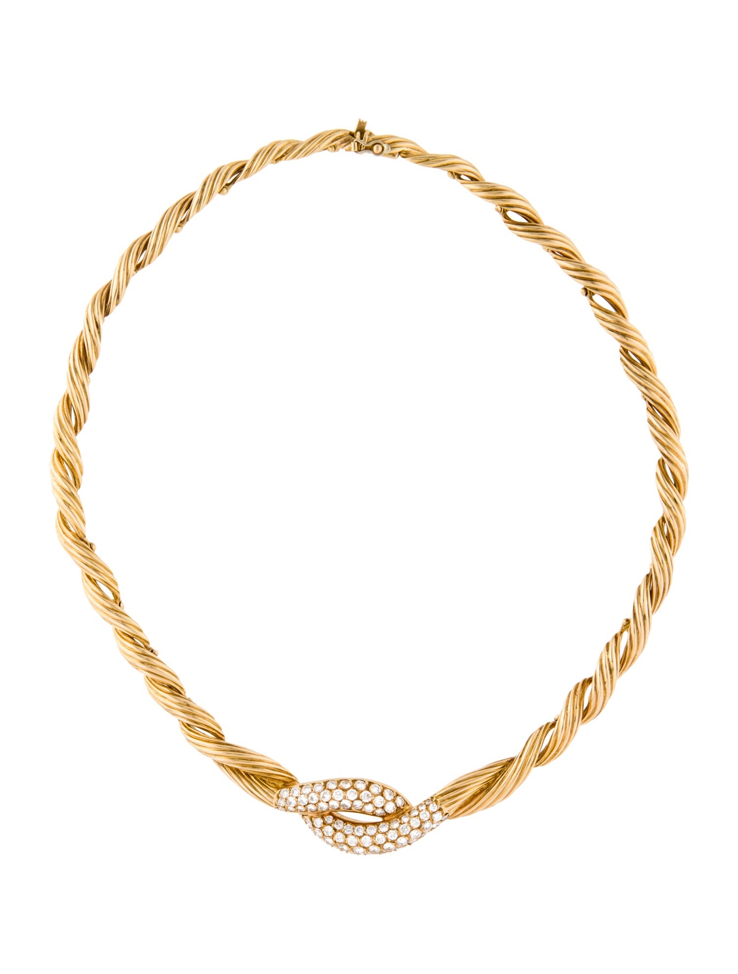 Van Cleef & Arpels Vintage Diamond Collar Necklace