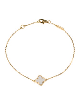 Van Cleef & Arpels Mother of Pearl Sweet Alhambra Bracelet