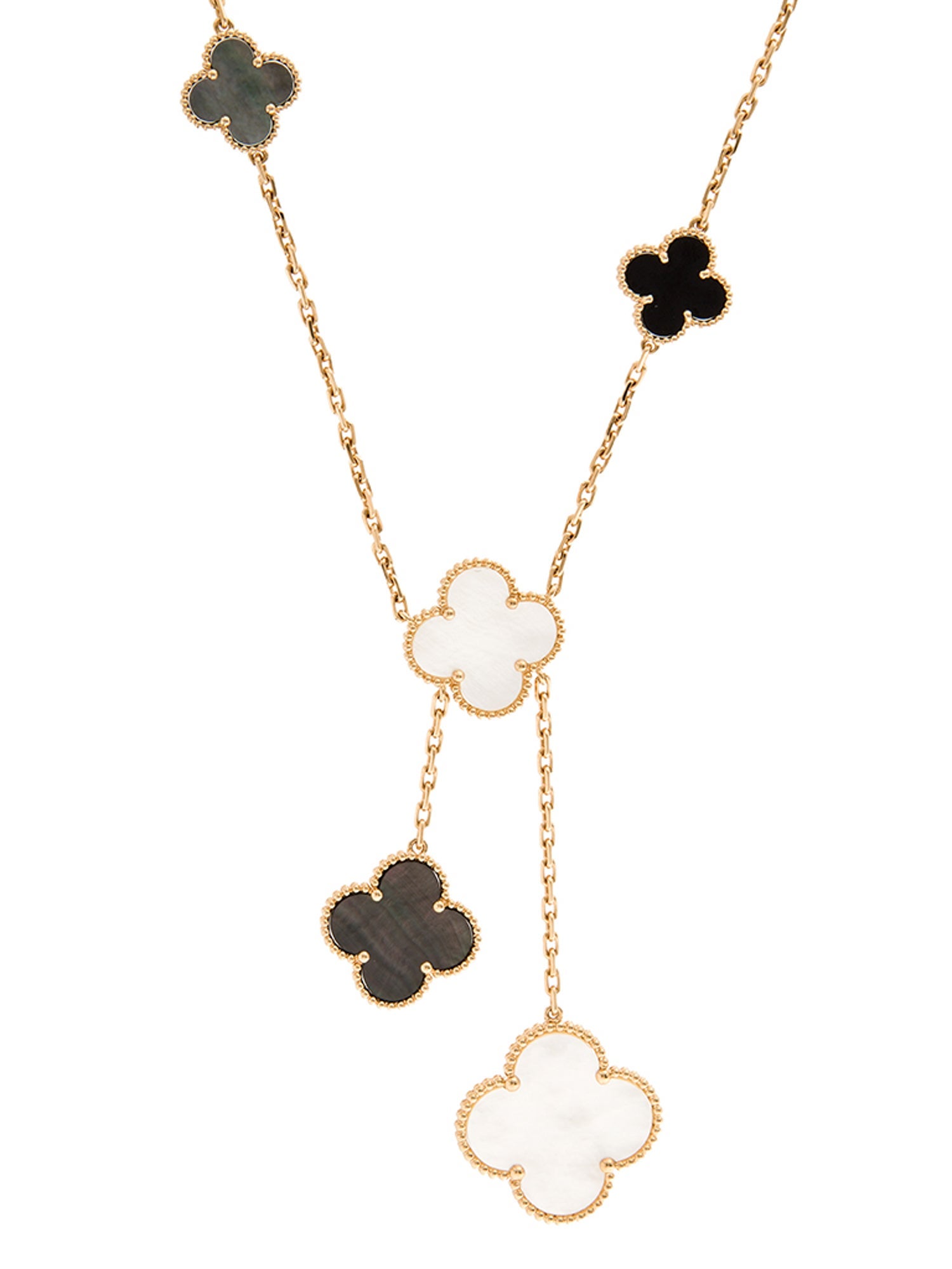 Van Cleef & Arpels Magic Alhambra Necklace, 6 Motifs