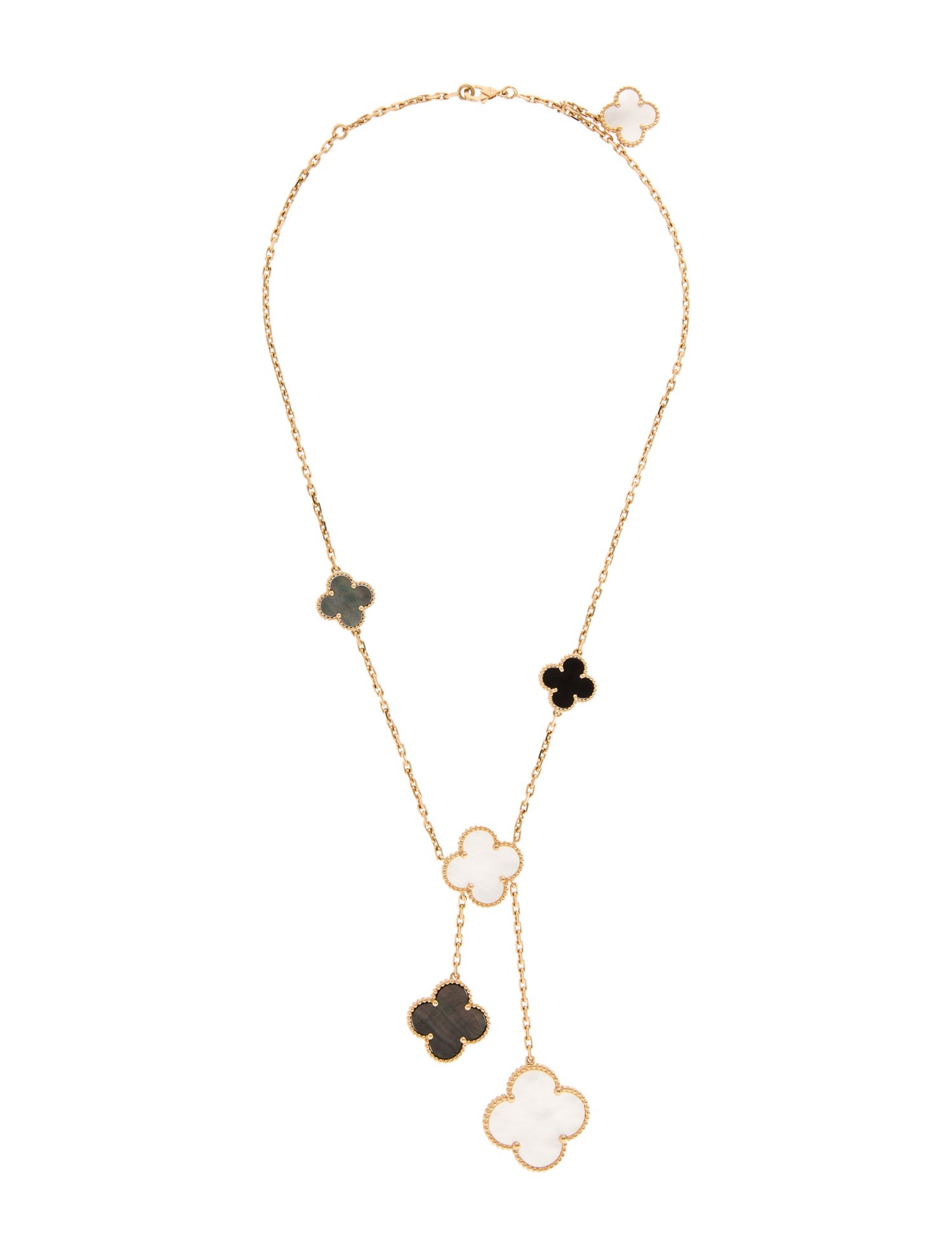 Van Cleef & Arpels Magic Alhambra Necklace, 6 Motifs