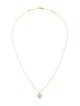 Van Cleef & Arpels Mother Of Pearl Sweet Alhambra Pendant Necklace