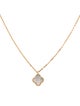 Van Cleef & Arpels Mother of Pearl Sweet Alhambra Pendant Necklace