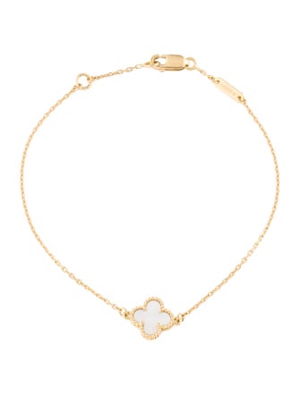Van Cleef & Arpels Mother of Pearl Sweet Alhambra Bracelet