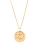 Van Cleef & Arpels Zodiaque Medal Sagittarii Pendant Trace Chain