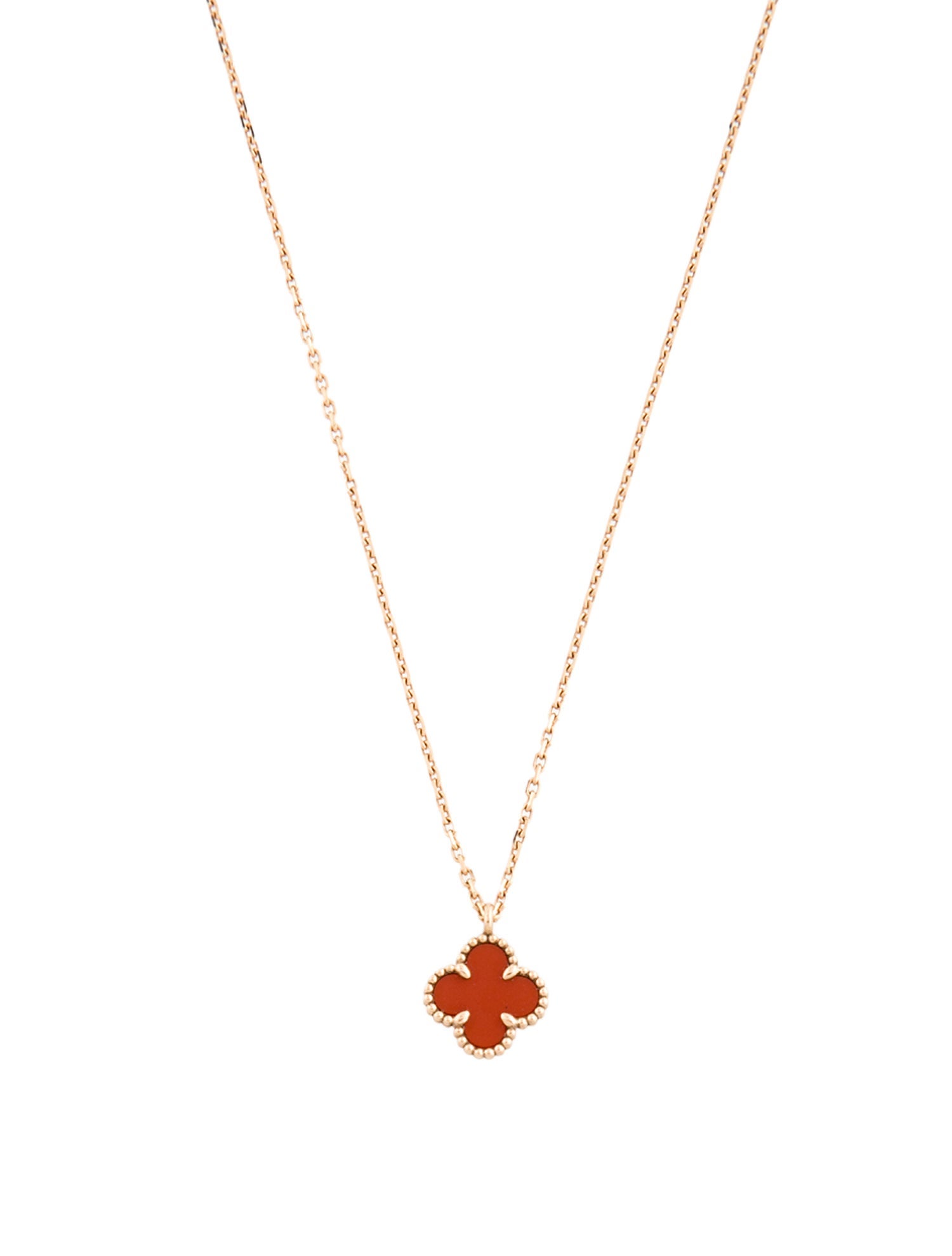 Van Cleef & Arpels Sweet Alhambra Pendant Necklace