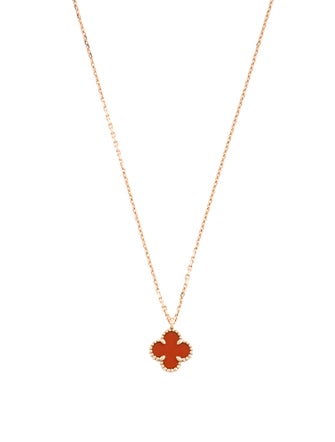 Van Cleef & Arpels Sweet Alhambra Pendant Necklace