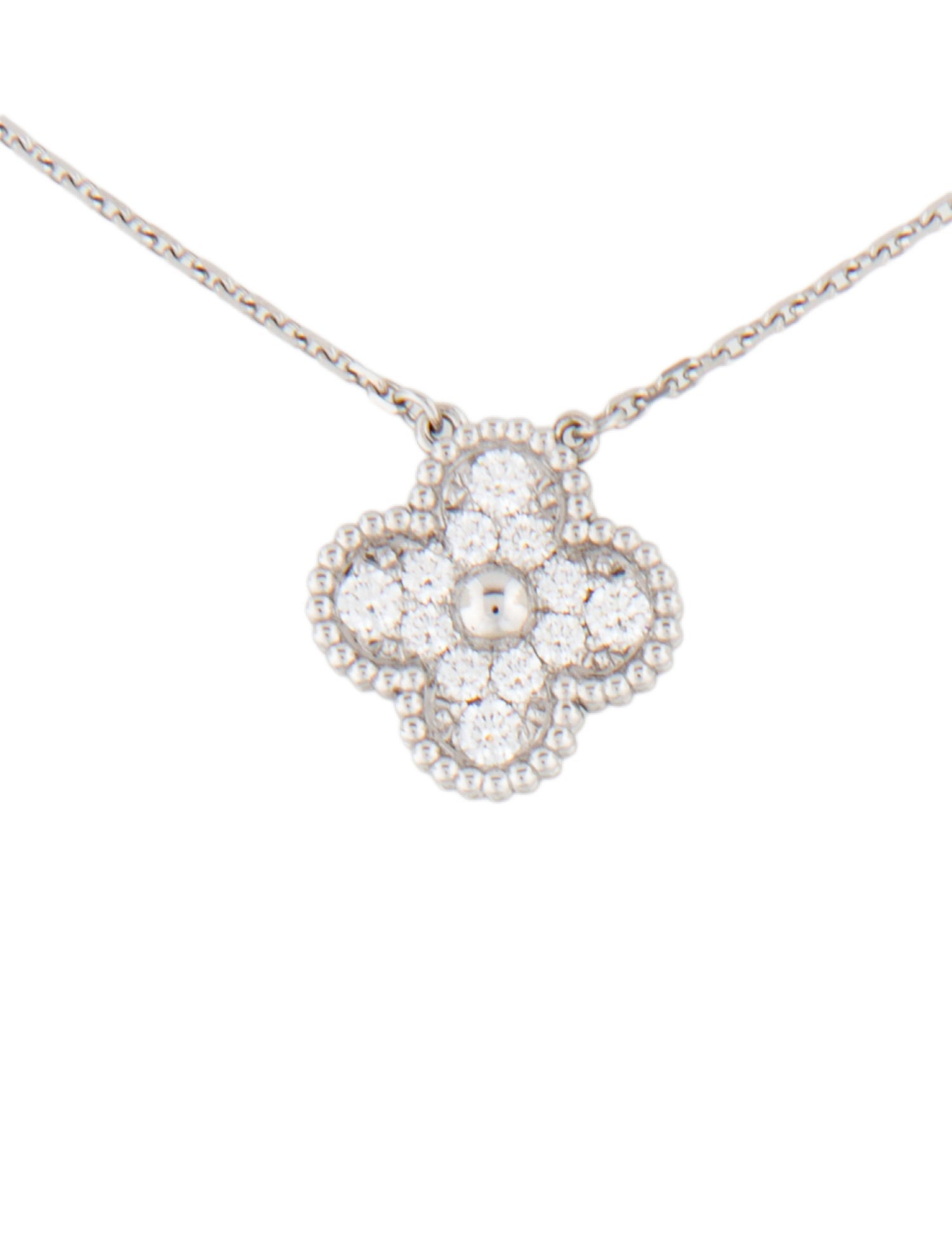 Van Cleef & Arpels Vintage Alhambra Pendant Necklace