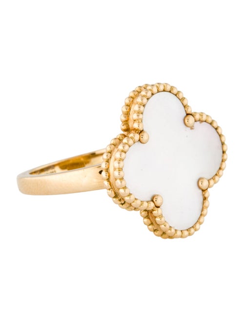 Van Cleef & Arpels Mother of Pearl Magic Alhambra Ring