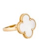 Van Cleef & Arpels Mother of Pearl Magic Alhambra Ring