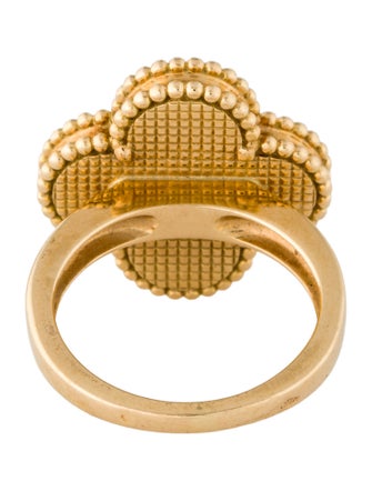 Van Cleef & Arpels Mother of Pearl Magic Alhambra Ring