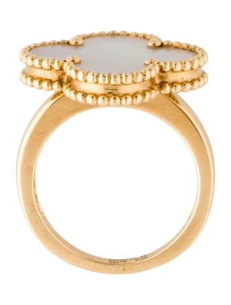 Van Cleef & Arpels Mother of Pearl Magic Alhambra Ring