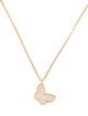 Van Cleef & Arpels Mother of Pearl Sweet Butterflies Pendant Necklace