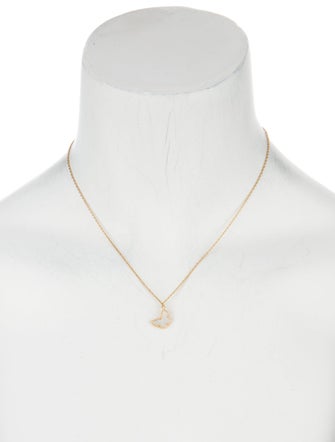 Van Cleef & Arpels Mother of Pearl Sweet Butterflies Pendant Necklace