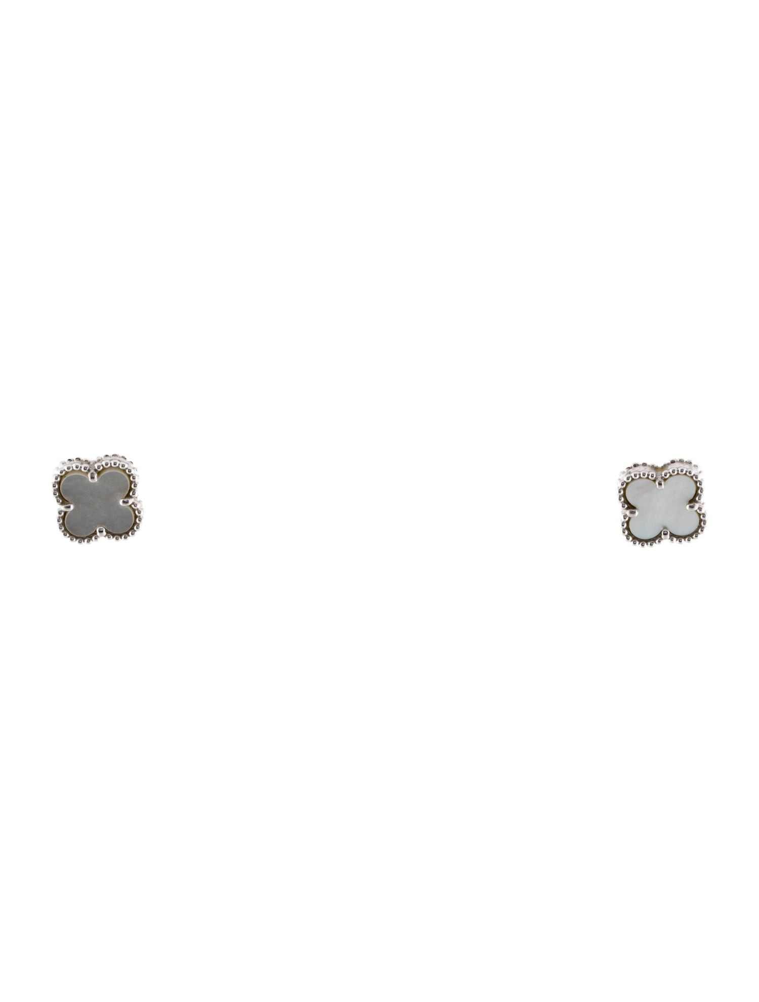 Van Cleef & Arpels Mother of Pearl Sweet Alhambra Earstuds