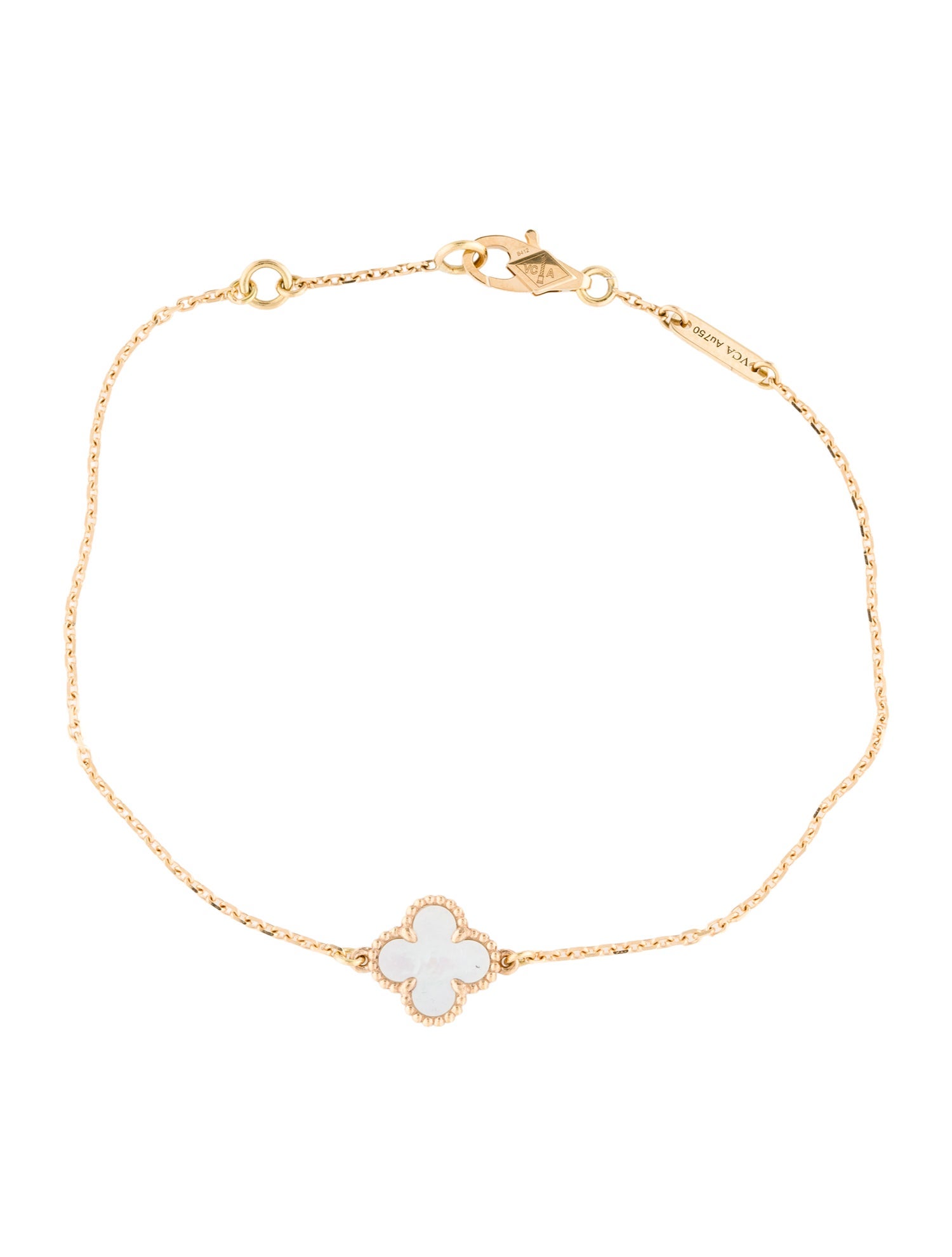 Van Cleef & Arpels Mother of Pearl Sweet Alhambra Bracelet