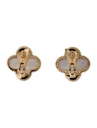 Van Cleef & Arpels Mother of Pearl Magic Alhambra Earrings