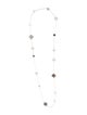 Van Cleef & Arpels Mother of Pearl Magic Alhambra 16 Motif Long Necklace