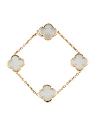 Van Cleef & Arpels Pure Alhambra Bracelet, 4 Motifs