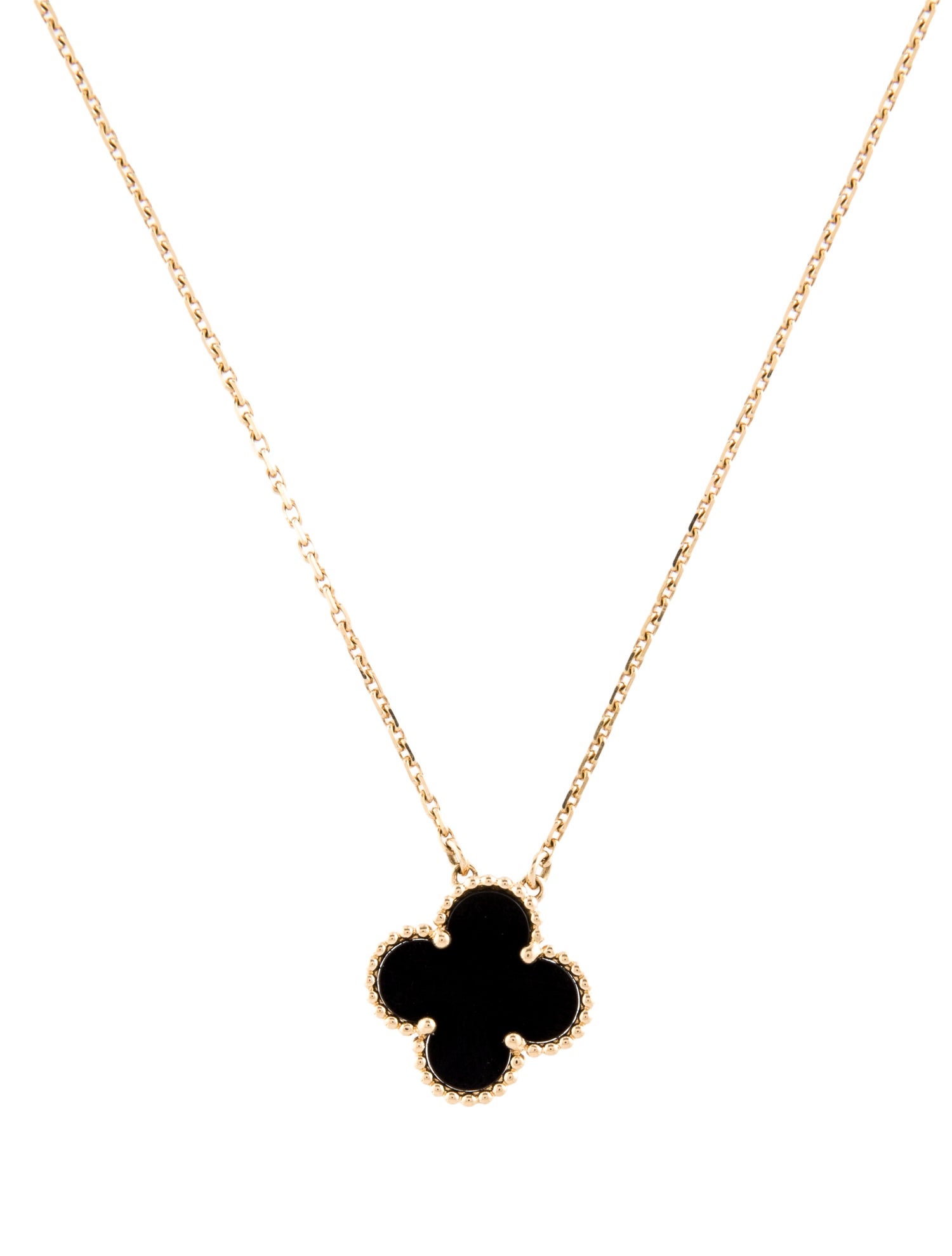 Van Cleef & Arpels Vintage Alhambra Pendant Necklace