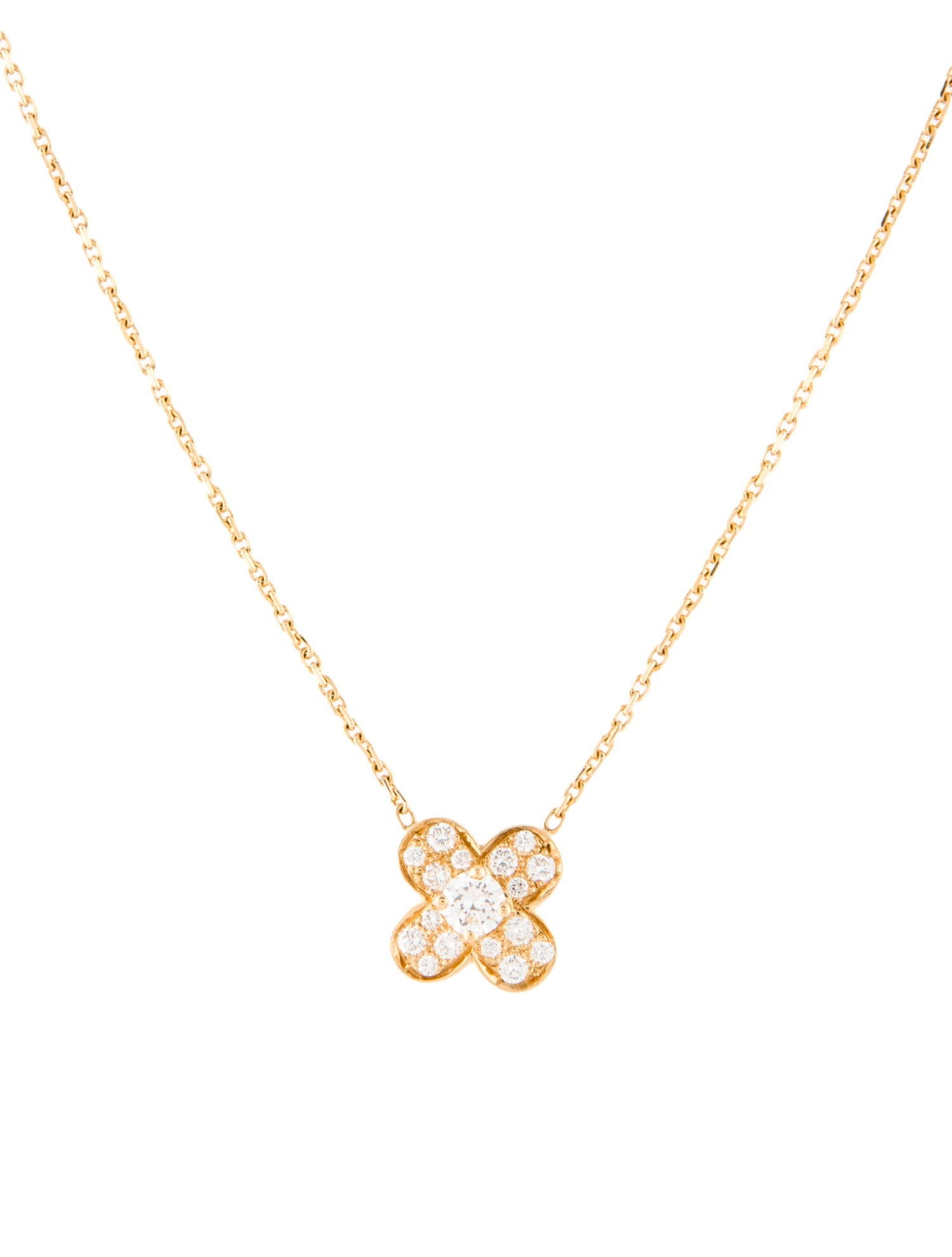 Van Cleef & Arpels Vintage Trefle Necklace