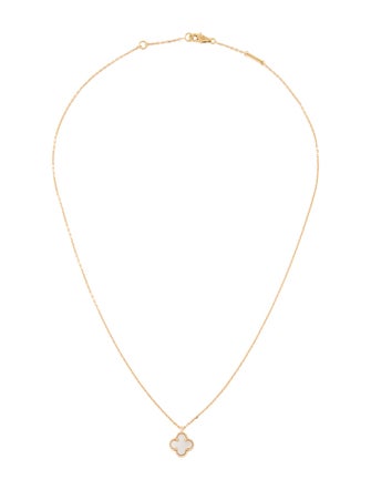 Van Cleef & Arpels Mother Of Pearl Sweet Alhambra pendant