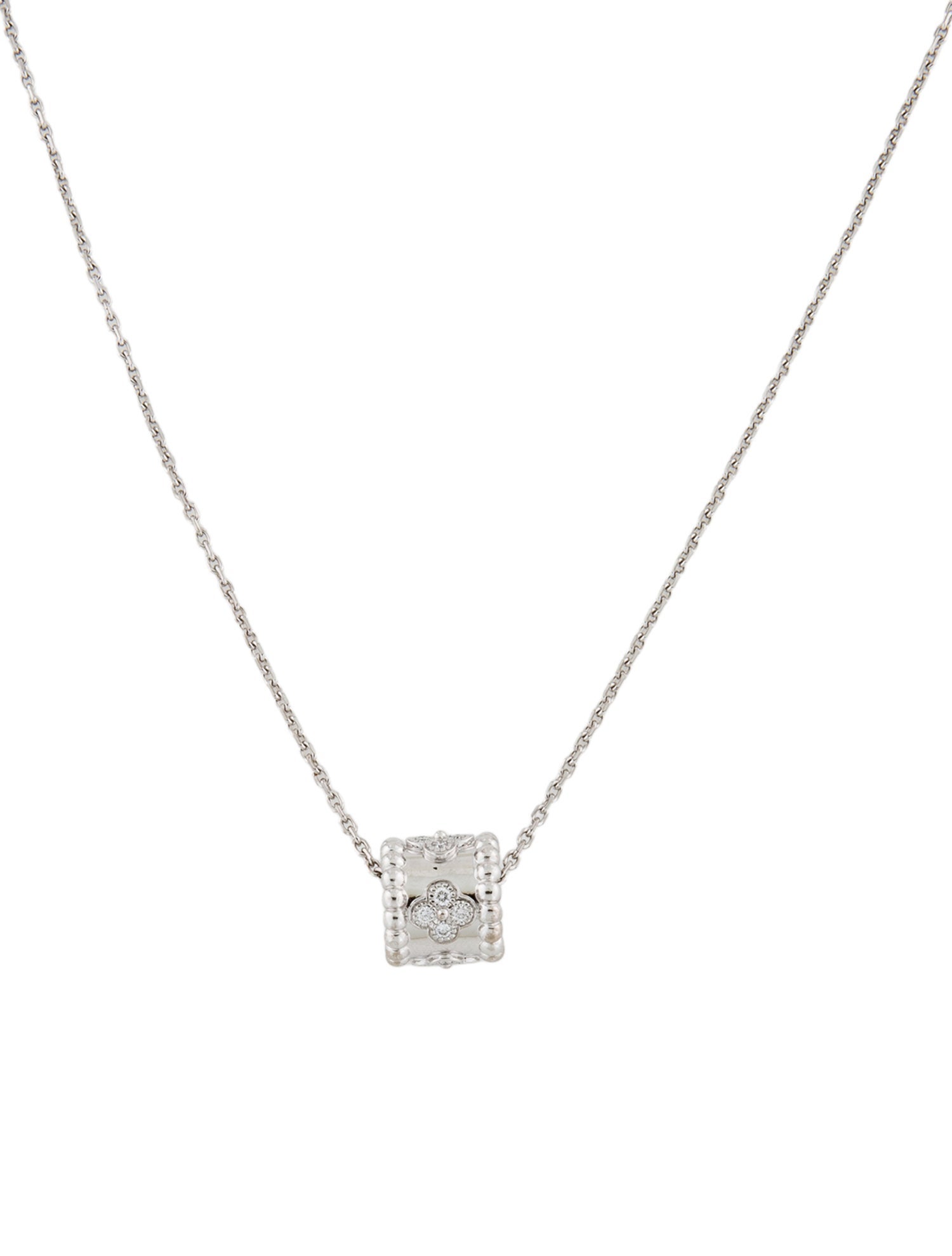 Van Cleef & Arpels Perlée Clovers Necklace