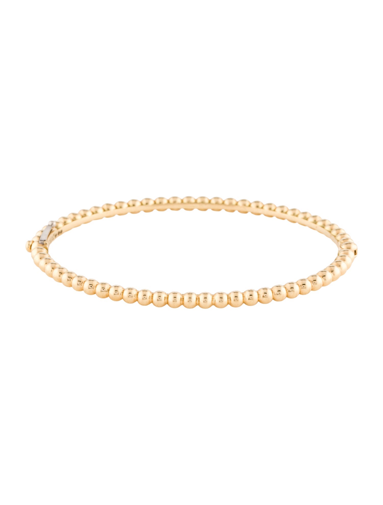 Van Cleef & Arpels Large Perlée Pearls of Gold Bracelet