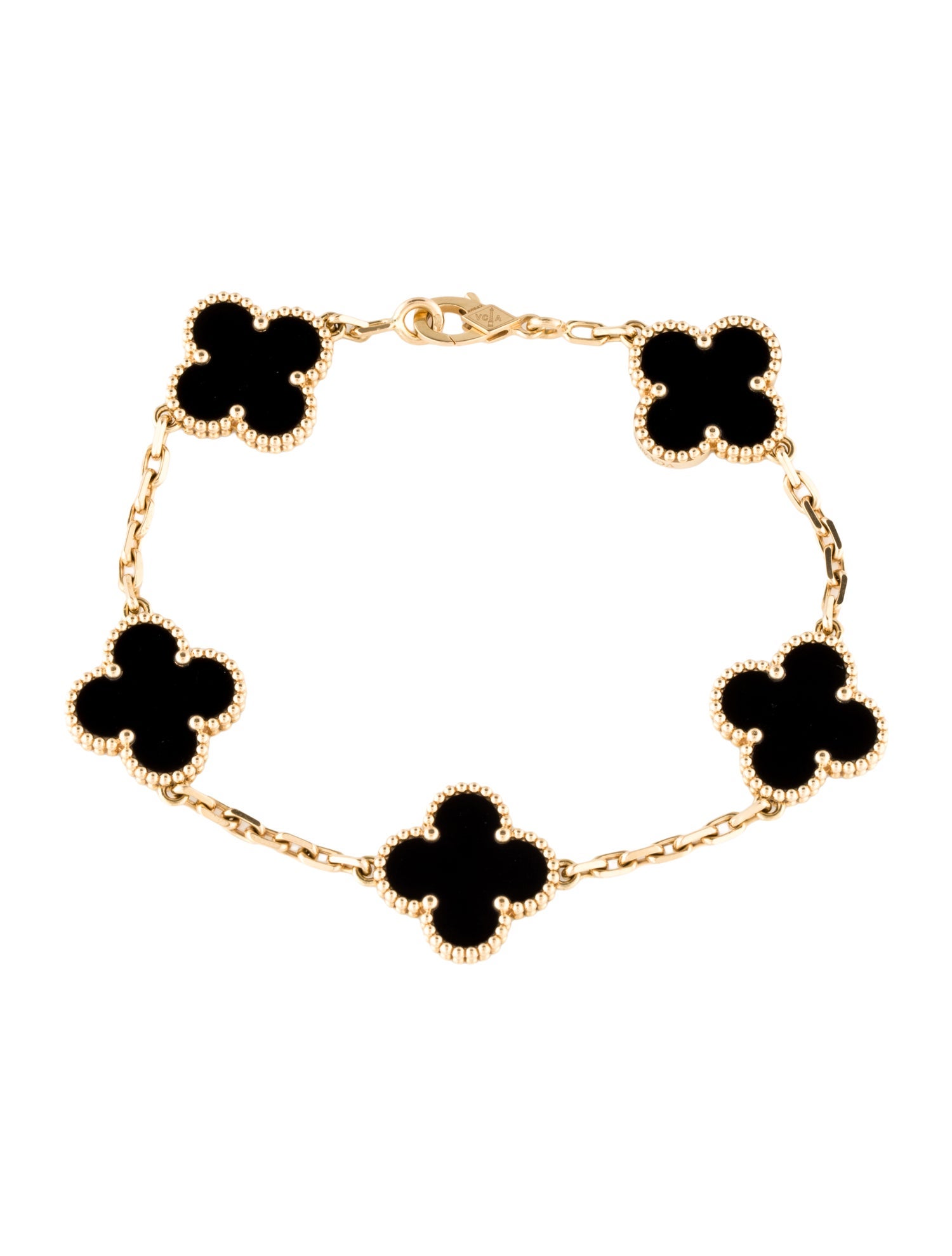 Van Cleef & Arpels Vintage Alhambra 5 Motif Bracelet