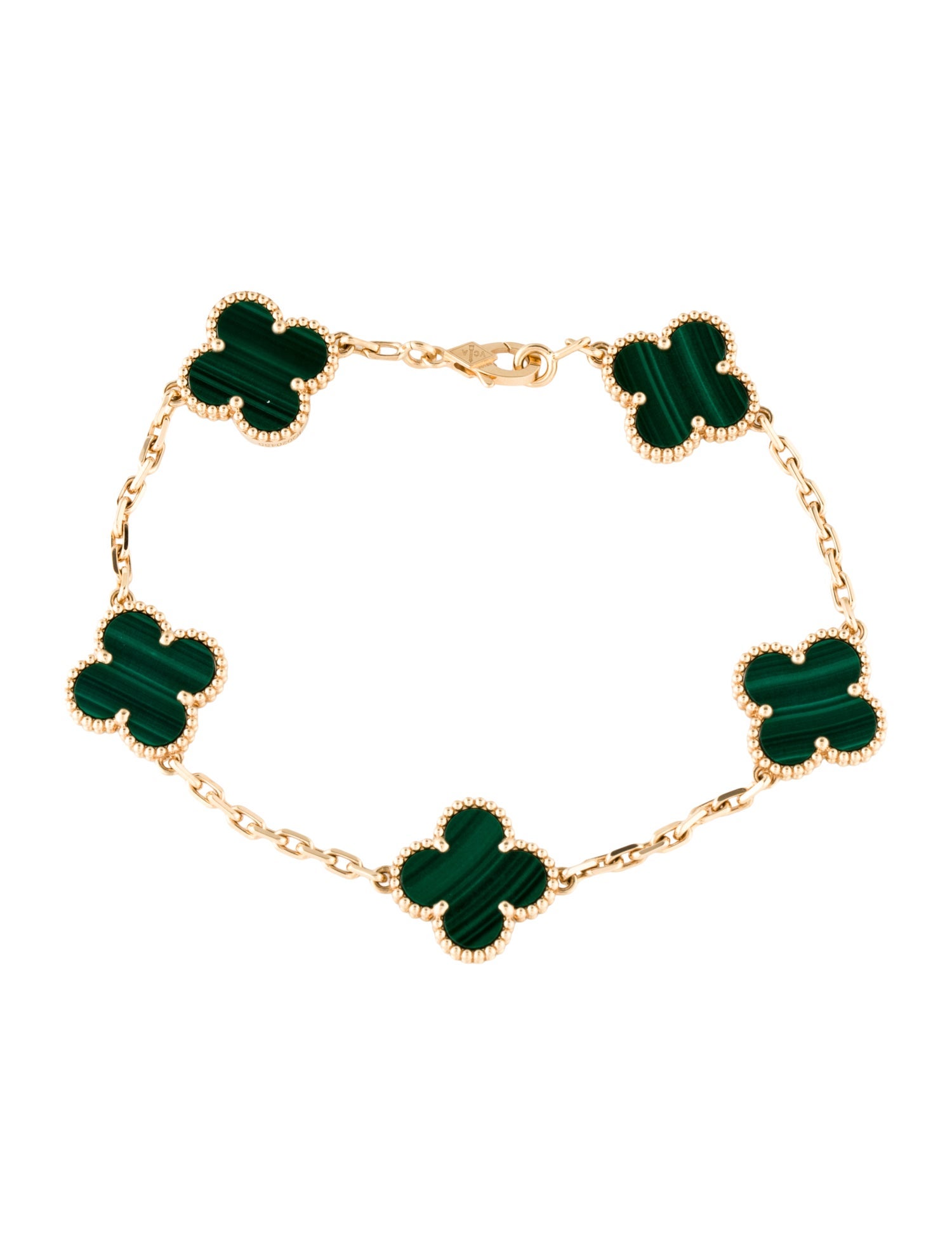 Van Cleef & Arpels Vintage Alhambra 5 Motif Bracelet