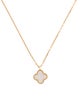 Van Cleef & Arpels Mother of Pearl Sweet Alhambra Necklace
