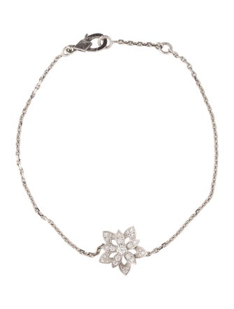 Van Cleef & Arpels Lotus Openwork Bracelet Mini Model