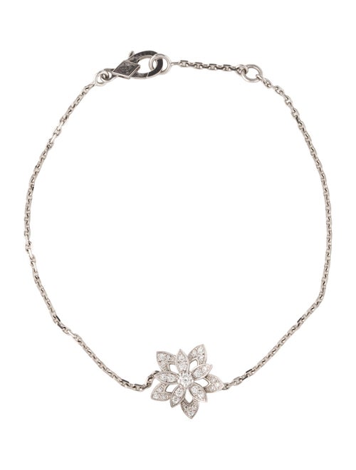 Van Cleef & Arpels Lotus Openwork Bracelet Mini Model