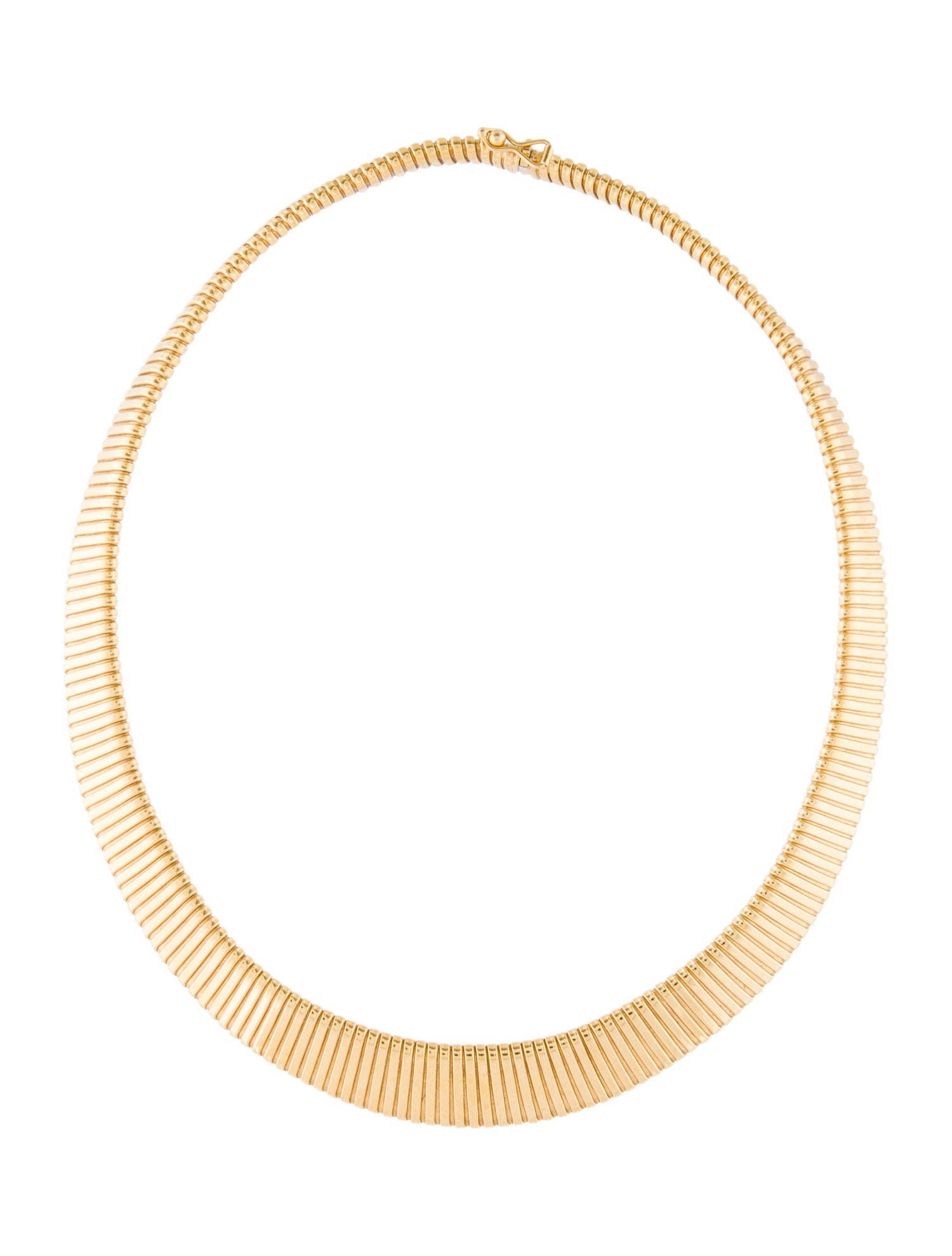 Van Cleef & Arpels Vintage Tubogas Collar Necklace