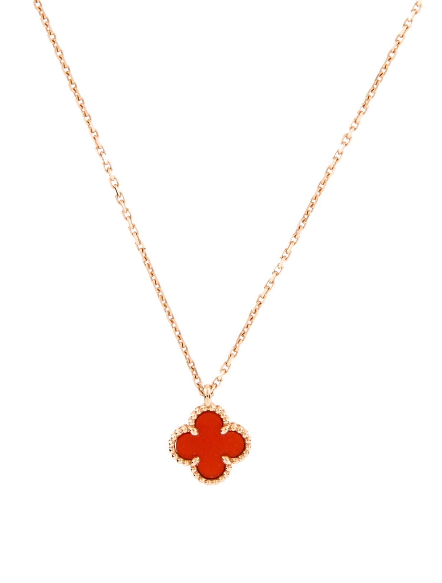Van Cleef & Arpels Sweet Alhambra Pendant Necklace