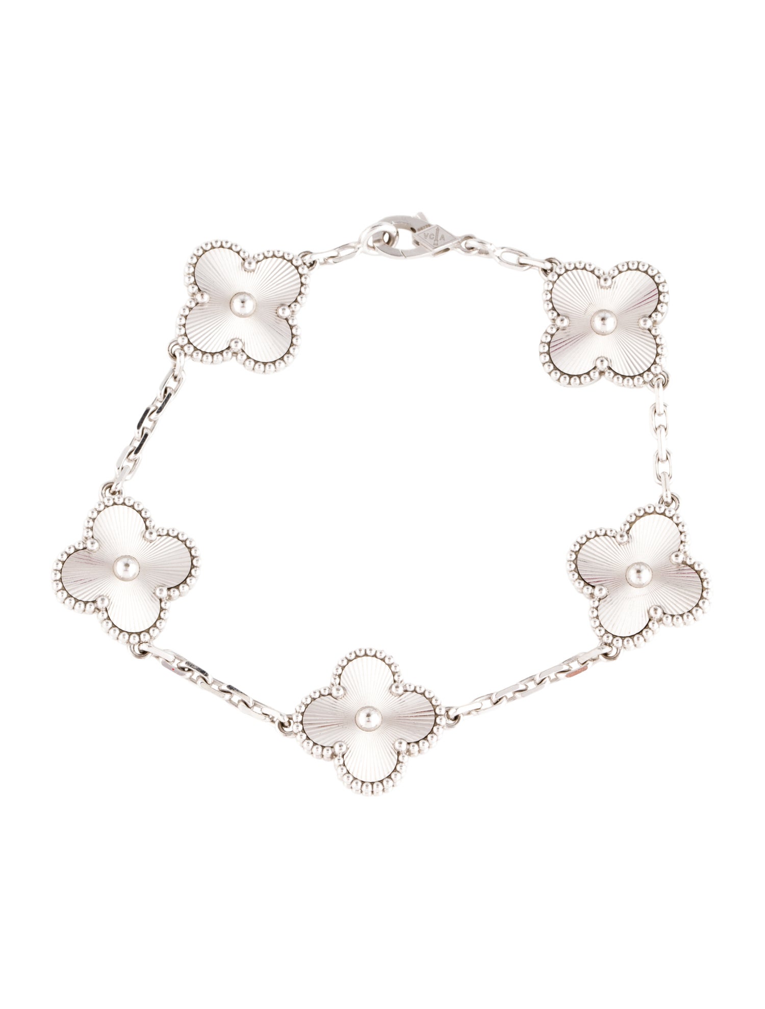 Van Cleef & Arpels Vintage Alhambra Bracelet, 5 Motifs