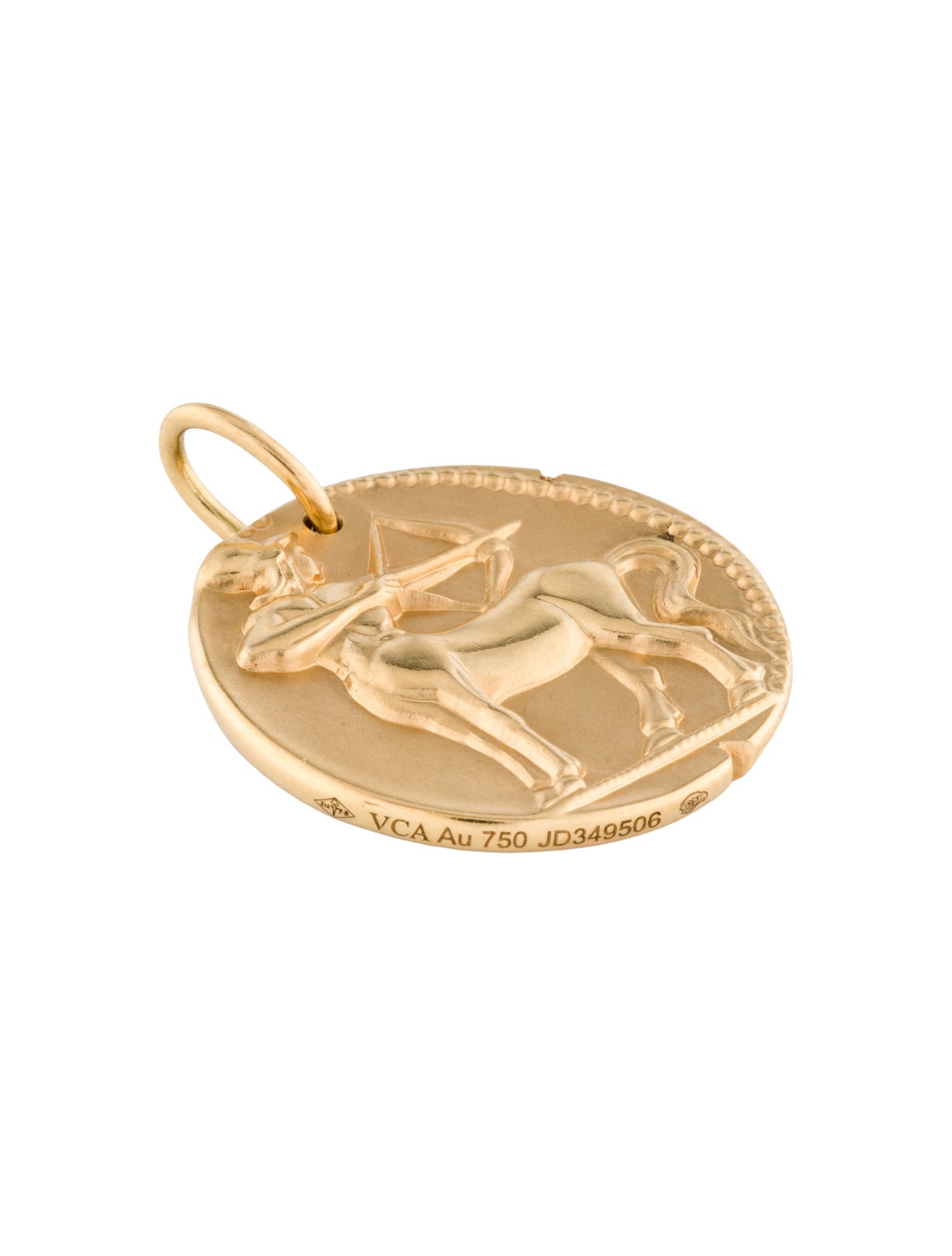 Van Cleef & Arpels Zodiaque Medal Sagittarii (Sagittarius) Pendant