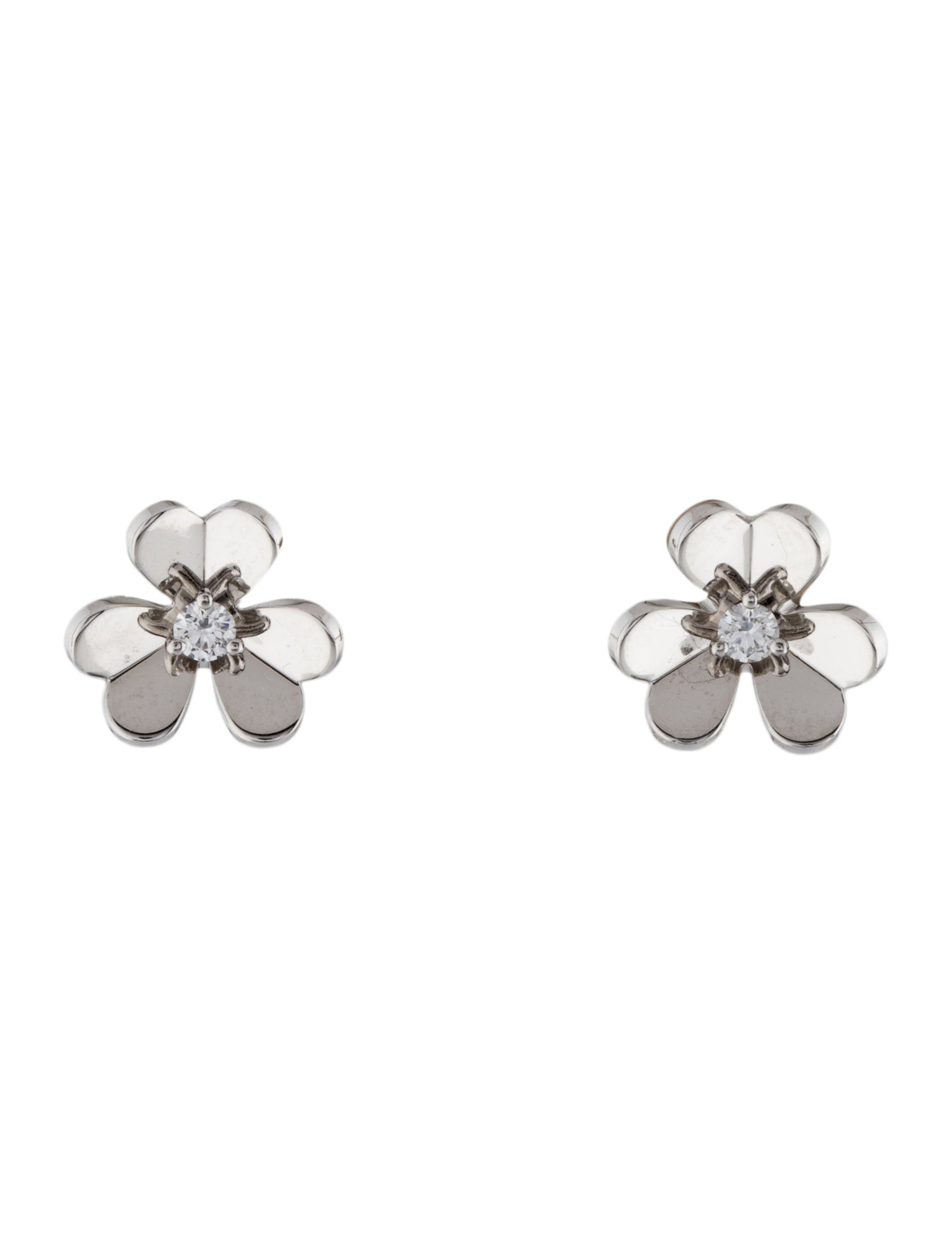 Van Cleef & Arpels Frivole Earrings, Mini Model