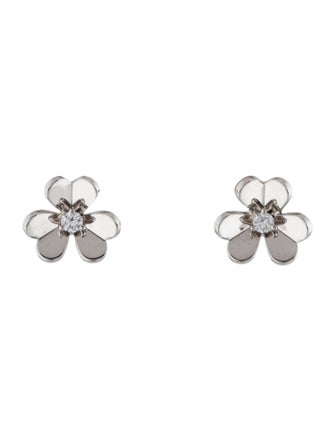 Van Cleef & Arpels Frivole Earrings, Mini Model