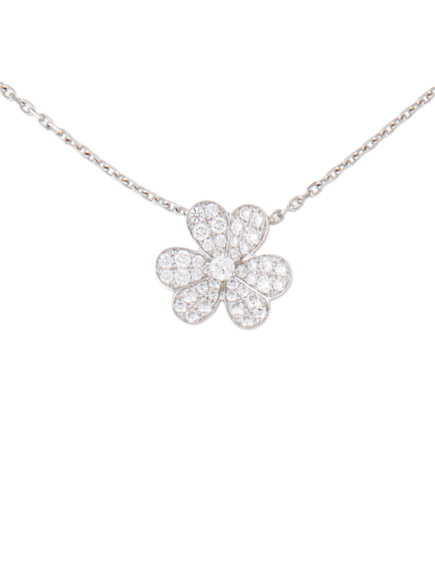 Van Cleef & Arpels Frivole Pendant Necklace, Small Model