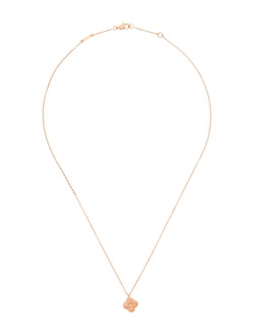 Van Cleef & Arpels Sweet Alhambra Pendant Necklace