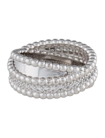Van Cleef & Arpels Perlée Diamonds Duo Ring