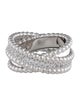 Van Cleef & Arpels Perlée Diamonds Duo Ring