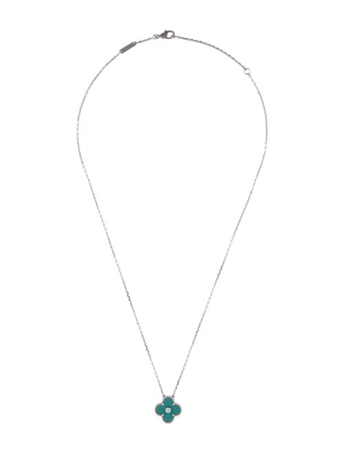 Van Cleef & Arpels Limited Edition Holiday 2022 Alhambra Pendant Necklace