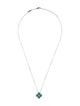 Van Cleef & Arpels Limited Edition Holiday 2022 Alhambra Pendant Necklace