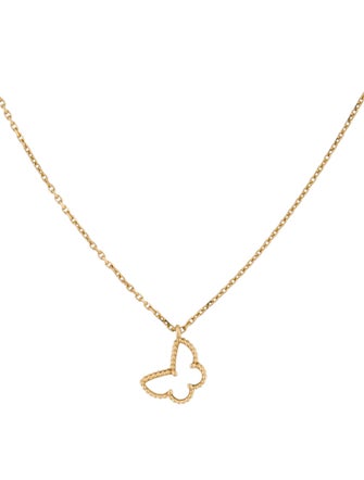 Van Cleef & Arpels Mother of Pearl Sweet Butterflies Pendant