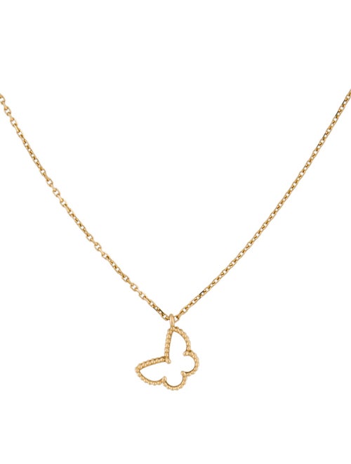 Van Cleef & Arpels Mother of Pearl Sweet Butterflies Pendant