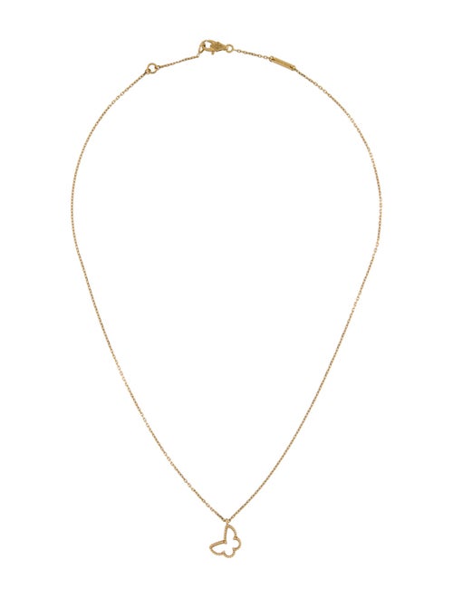 Van Cleef & Arpels Mother of Pearl Sweet Butterflies Pendant