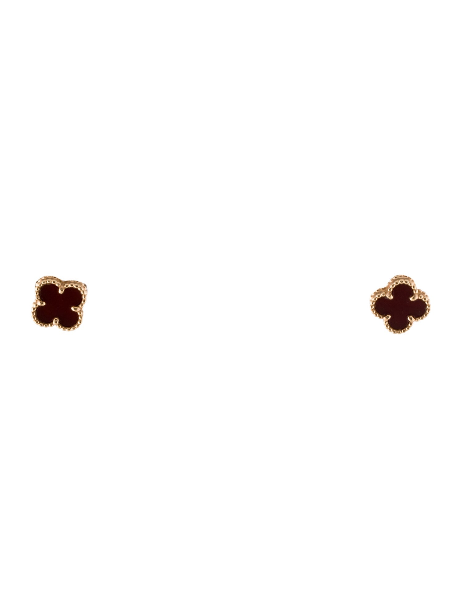 Van Cleef & Arpels Sweet Alhambra Stud Earrings