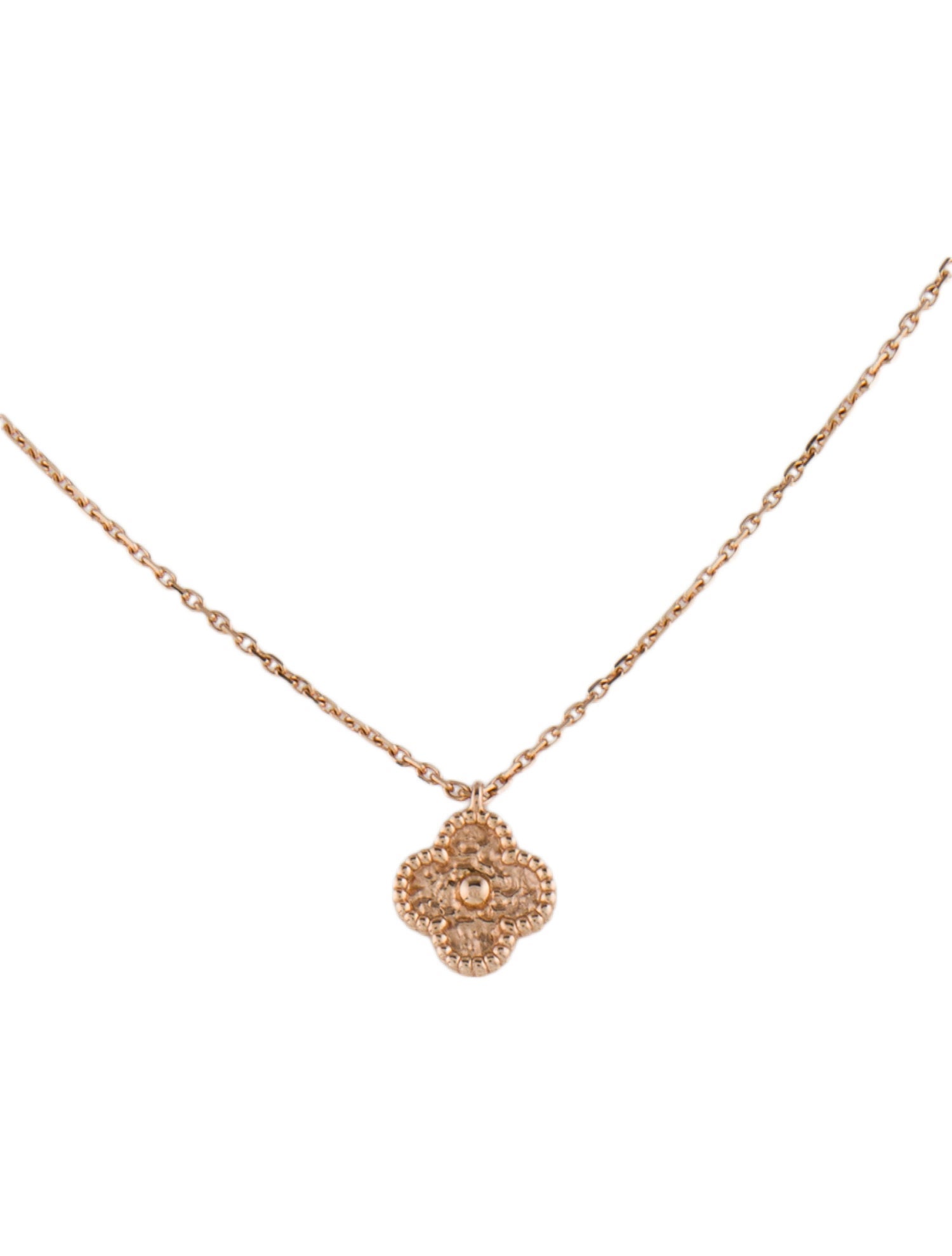 Van Cleef & Arpels Sweet Alhambra Pendant Necklace